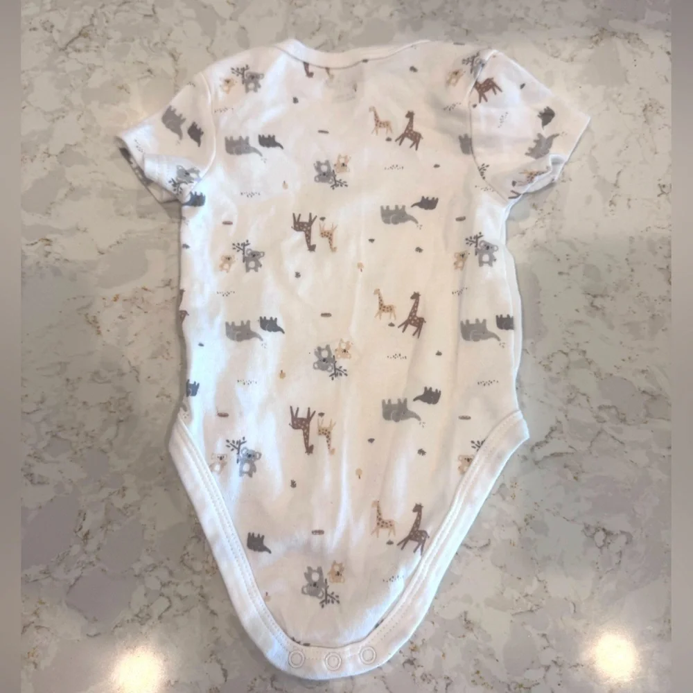 Rene Rofe Baby White Onesie